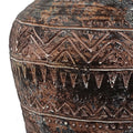 40cm x 32cm Aztec Large Composite Textured Vase Composite Plant Pot - Premium Quality