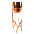 Metal Plant Stand Planter Copper 55cm Tall Design Premium Plant Pots Planters Botanik
