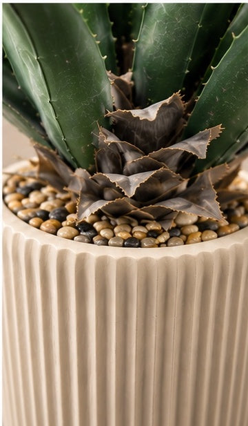 Luxe Kunst Agaveplant in pot - 110cm